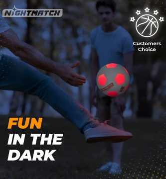 Bola de fútbol LED NIGHTMATCH