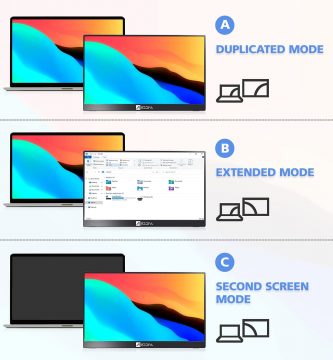 Monitor Portatil ARZOPA de 15,6"