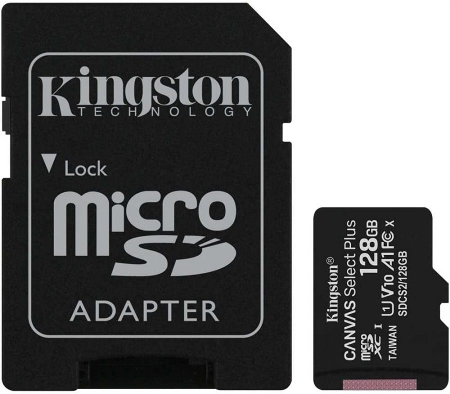 Tarjeta microSD Kingston Canvas Select Plus (128GB)