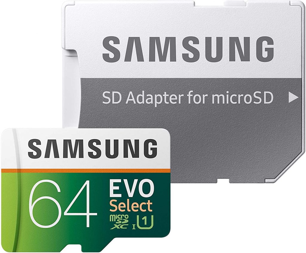 Tarjeta de Memoria microSD de 64 GB