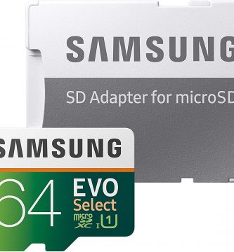 Tarjeta de Memoria microSD de 64 GB Samsung EVO Select