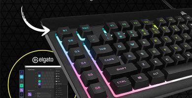 Teclado mecánico Gaming Corsair K55 RGB PRO XT