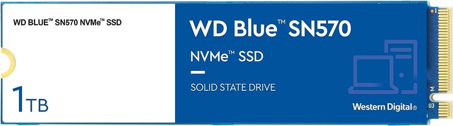 Disco duro WD-BLUE SN570 1TB M.2 2280 PCIe Gen3